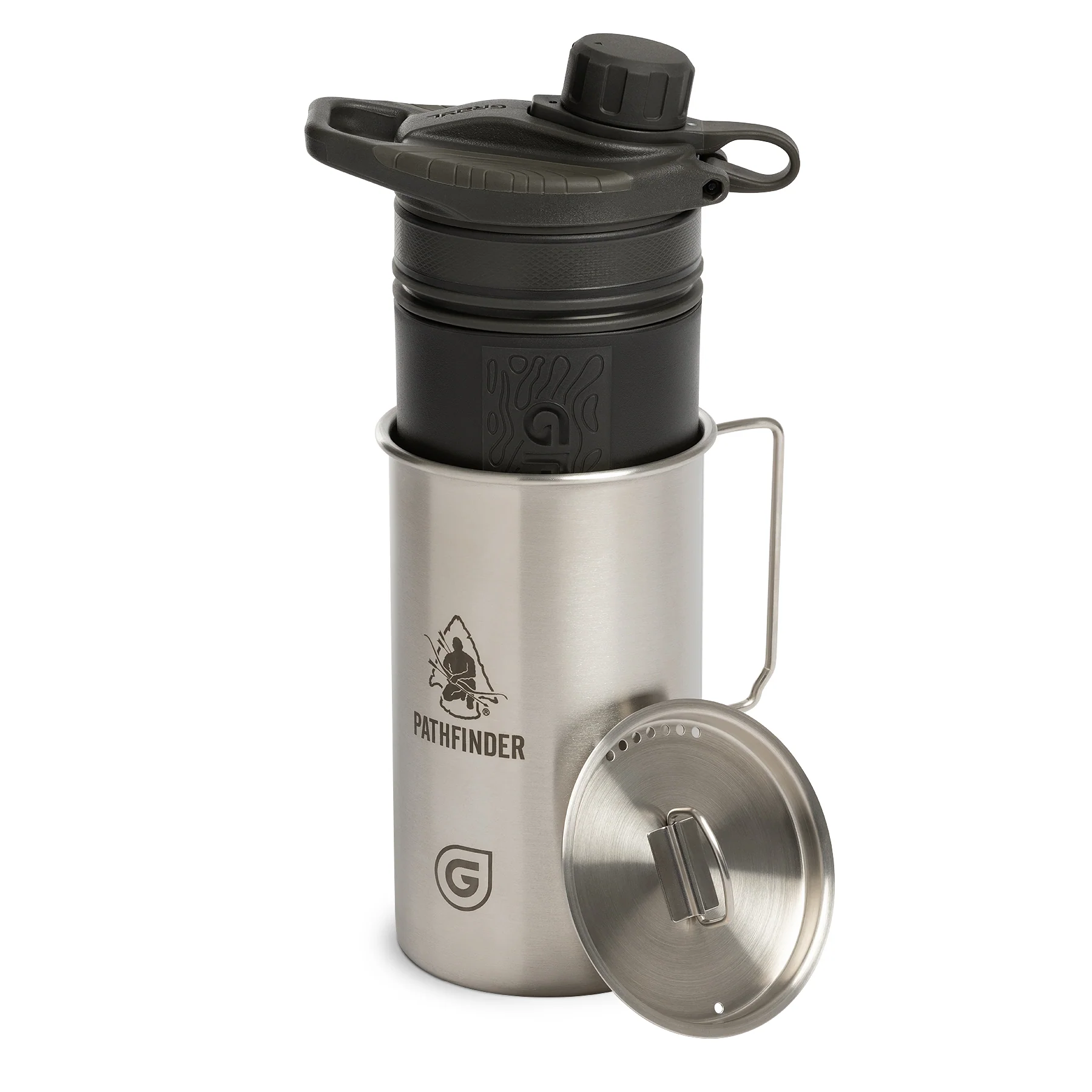 30oz GeoPress® Nesting Cup & Lid - Image 3