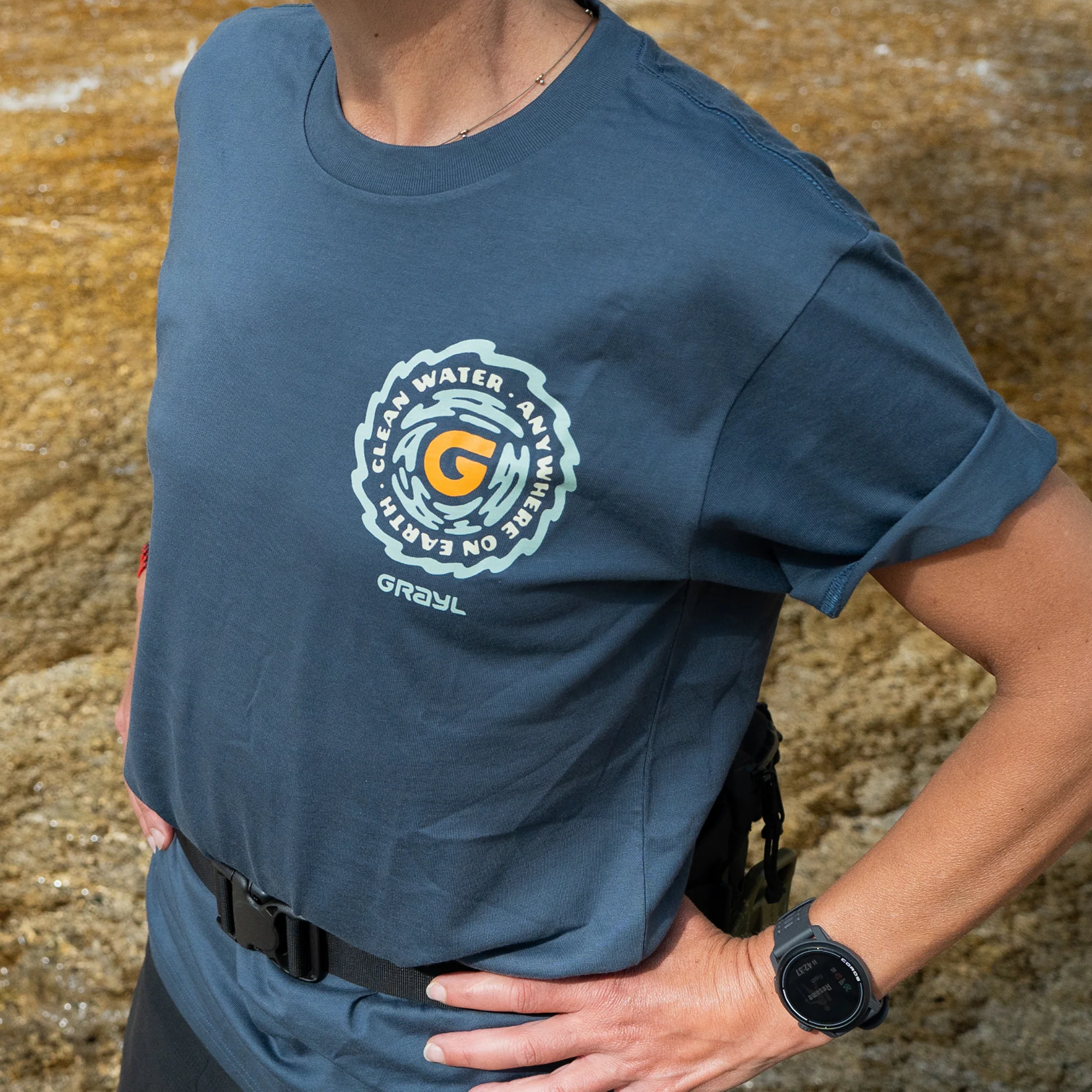 Clean Water Tee - Tidal - Image 7